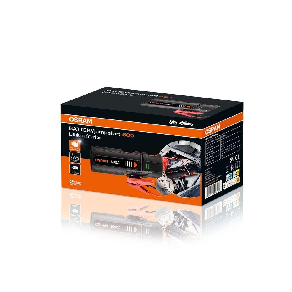Batteriestarter ams-OSRAM OJS010 OSRAM BATTERYjumpstart 500 für