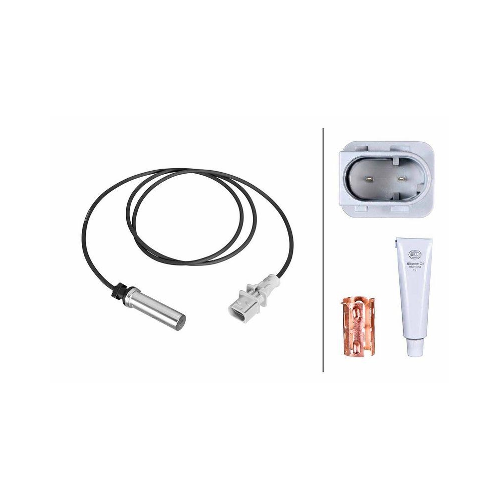 HELLA Sensor, Raddrehzahl 6PU 230 052-451 f&uuml;r MERCEDES-BENZ, Hinterachse rechts
