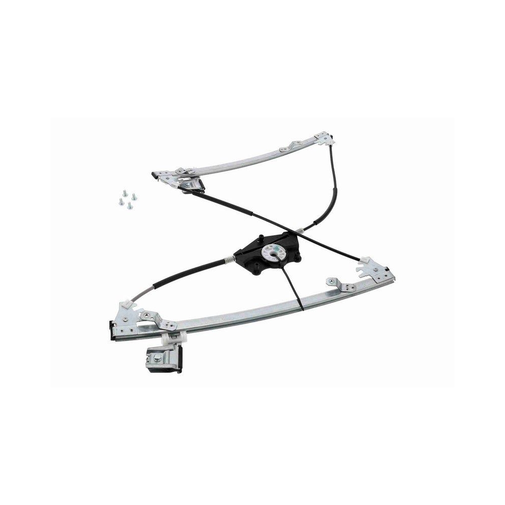 VAICO Fensterheber links und rechts 4-t&uuml;rig, ohne Tr&auml;gerplatte vorne V10-6133 + V10-6134 f&uuml;r VW