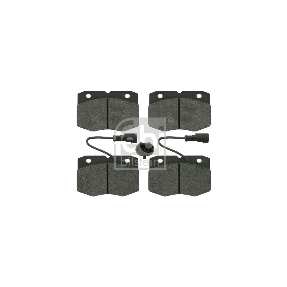 FEBI BILSTEIN Bremsbelagsatz, Scheibenbremse 16347 f&uuml;r IVECO, Vorderachse
