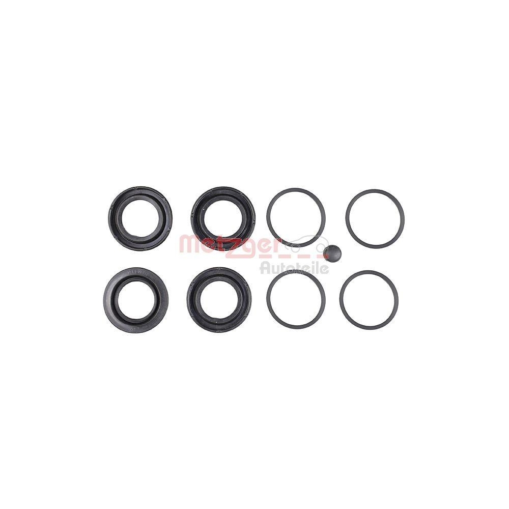 Reparatursatz, Bremssattel METZGER 114-0157 f&uuml;r, Vorderachse