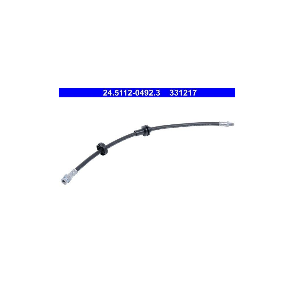 Bremsschlauch ATE 24.5112-0492.3 f&uuml;r CITRO&Euml;N FIAT PEUGEOT, Vorderachse