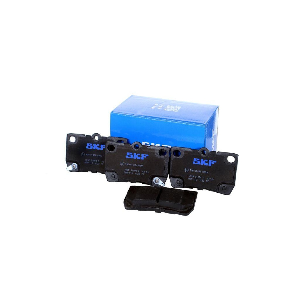 Bremsbelagsatz, Scheibenbremse SKF VKBP 91094 A f&uuml;r TOYOTA LEXUS, Hinterachse