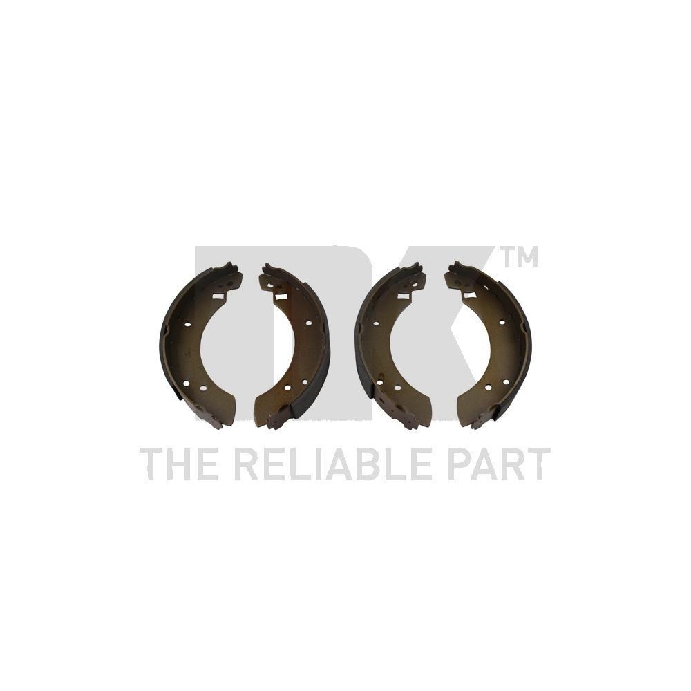 Bremsbackensatz NK 2725281 für FORD, Hinterachse