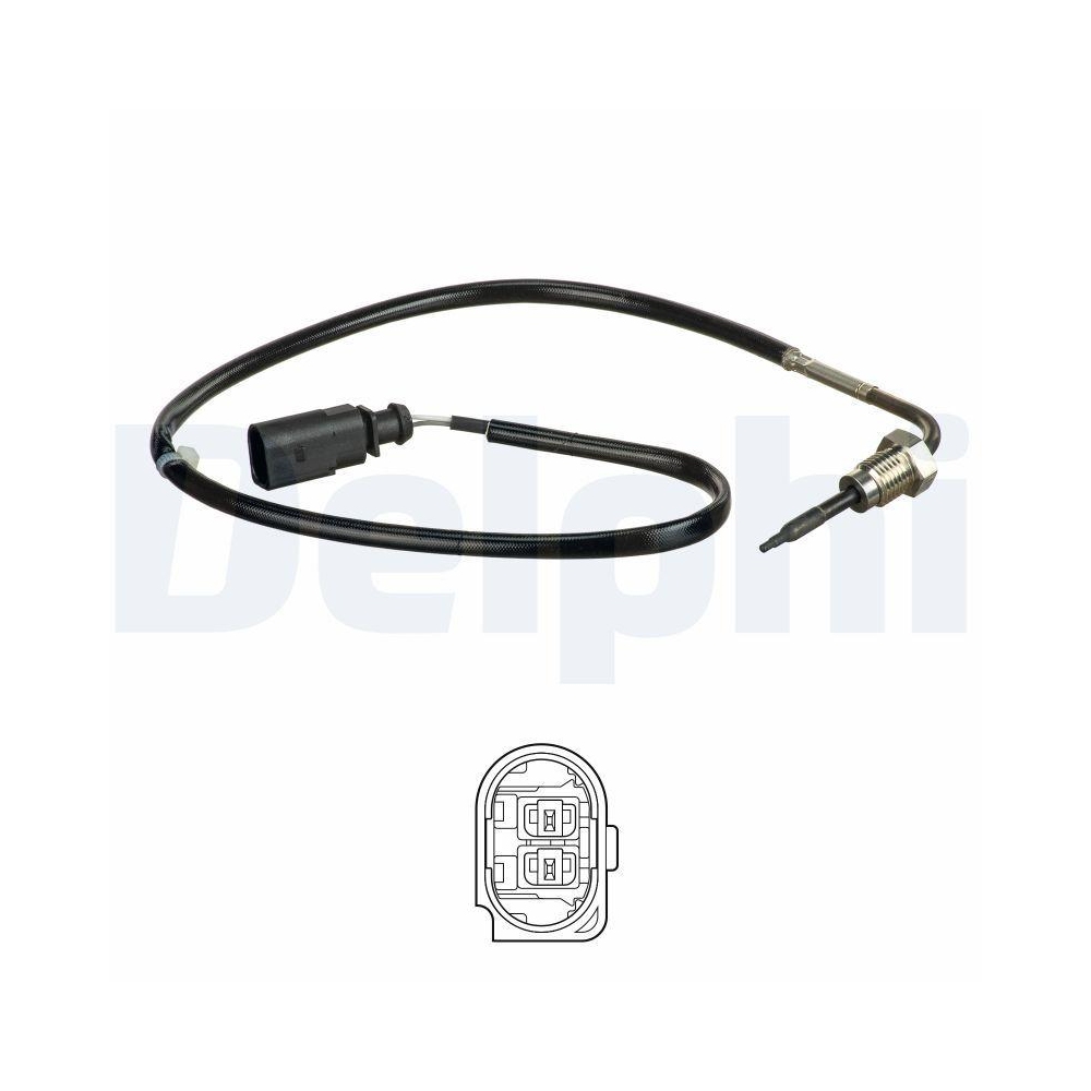 DELPHI TS30156 Sensor, Abgastemperatur f&uuml;r VW