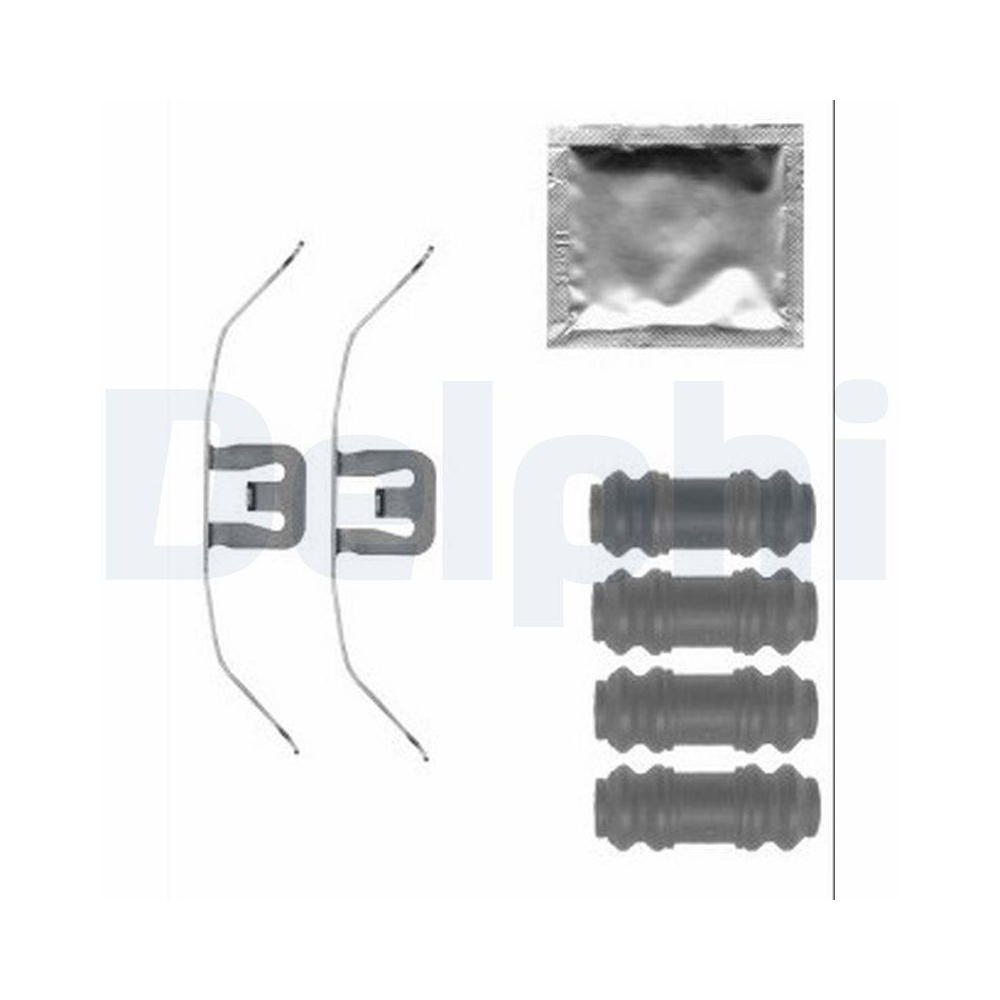 DELPHI LX0564 Zubeh&ouml;rsatz, Scheibenbremsbelag f&uuml;r, f&uuml;r Fahrzeuge mit Sportpaket