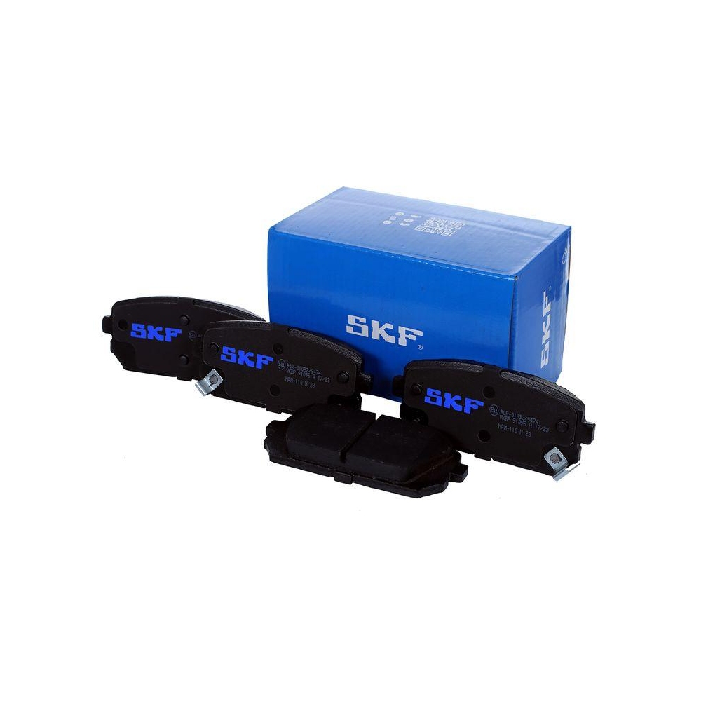 Bremsbelagsatz, Scheibenbremse SKF VKBP 91095 A f&uuml;r KIA, Hinterachse