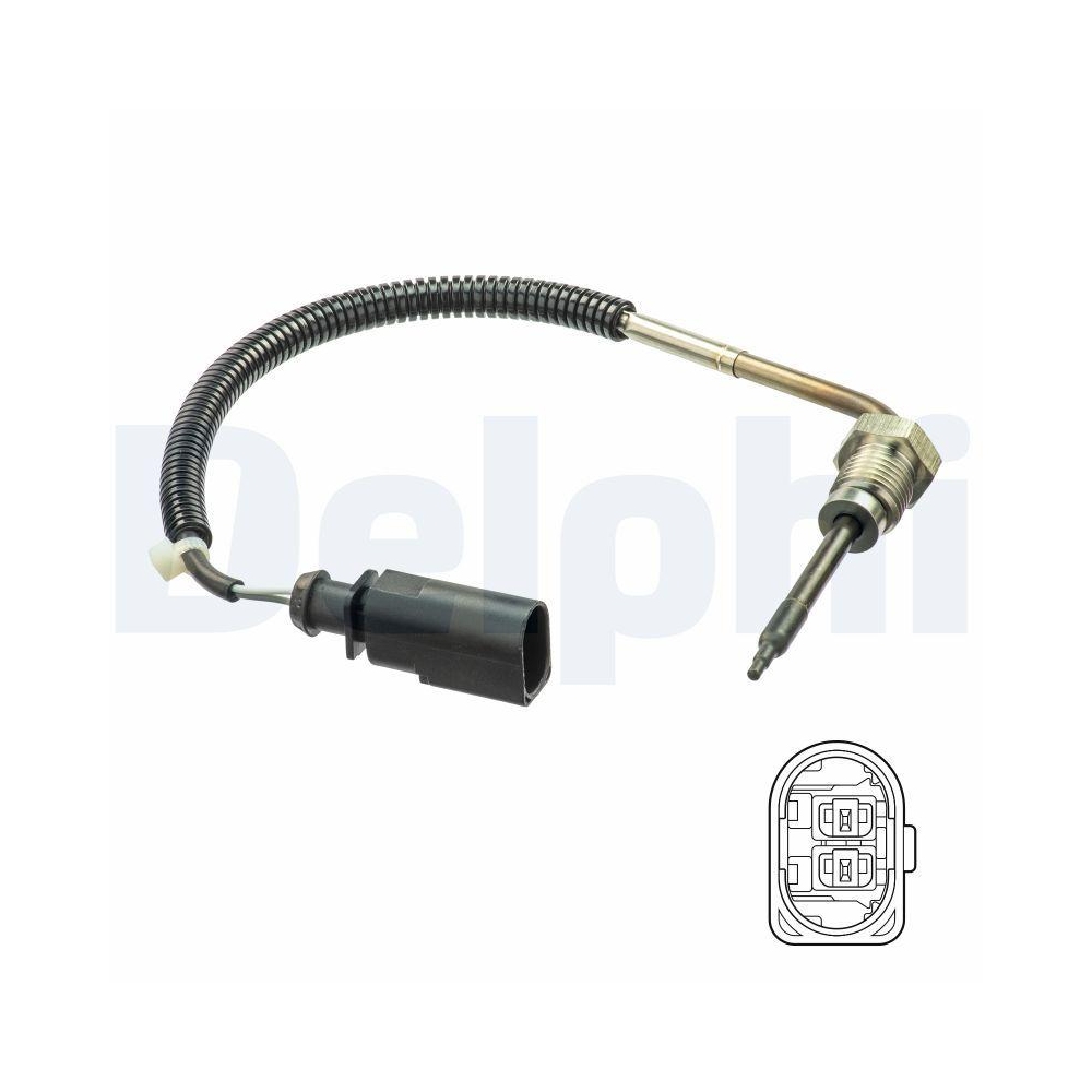 DELPHI TS30209 Sensor, Abgastemperatur f&uuml;r AUDI