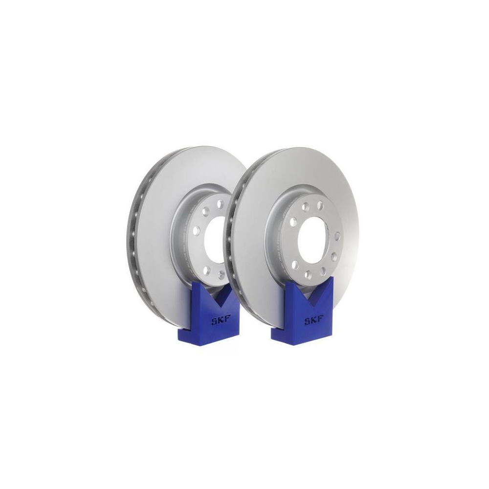 SKF VKBD 80049 V2 2 St&uuml;ck Bremsscheiben f&uuml;r CITRO&Euml;N OPEL PEUGEOT VAUXHALL, Vorderachse