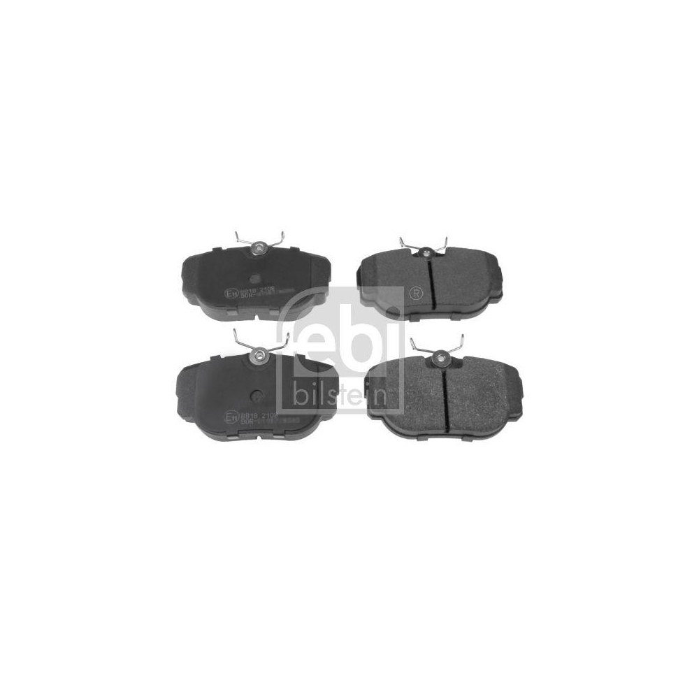 FEBI BILSTEIN Bremsbelagsatz, Scheibenbremse 16353 f&uuml;r LAND ROVER, Hinterachse