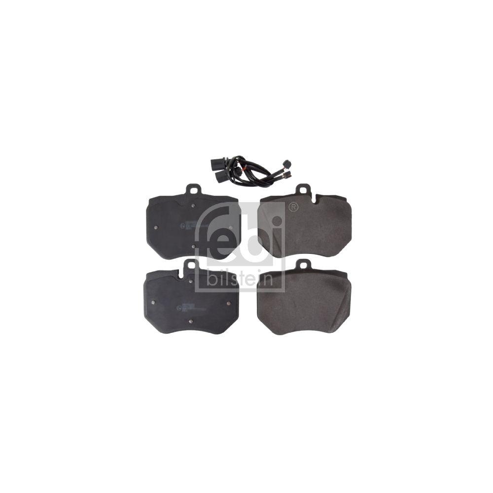 FEBI BILSTEIN Bremsbelagsatz, Scheibenbremse 116025 f&uuml;r AUDI, Vorderachse