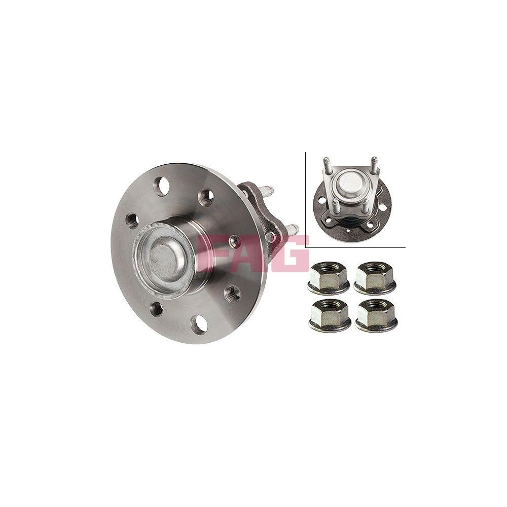 Radlagersatz Schaeffler FAG 713 6445 50 f&uuml;r OPEL VAUXHALL GENERAL MOTORS