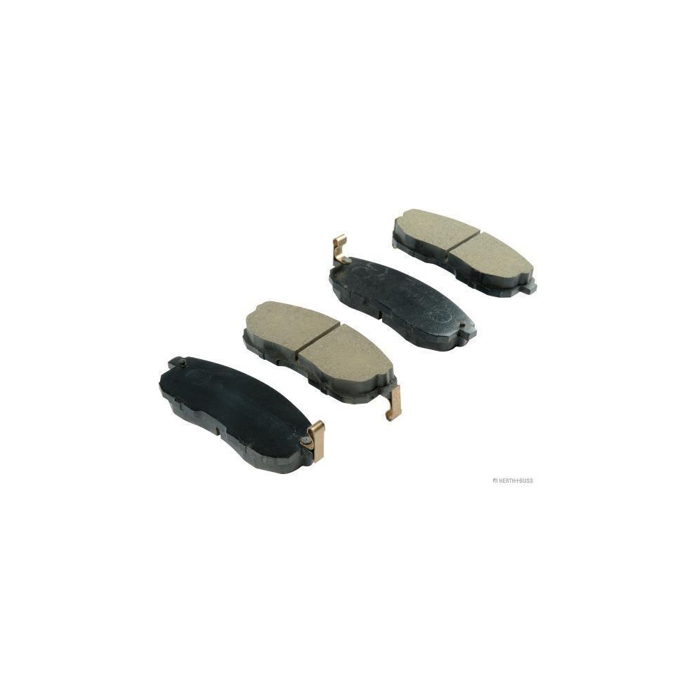 Bremsbelagsatz, Scheibenbremse HERTH+BUSS JAKOPARTS J3601097 f&uuml;r NISSAN RENAULT