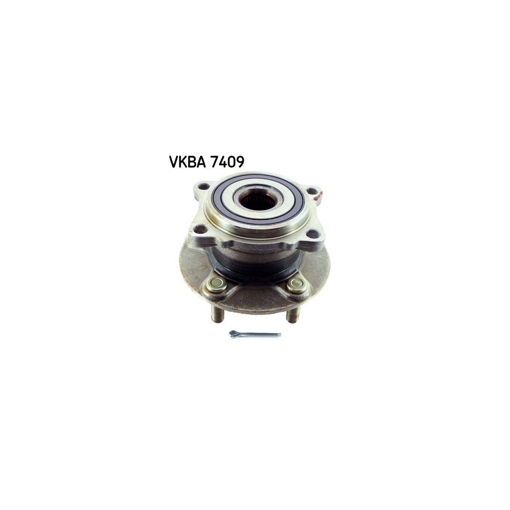 Radlagersatz SKF VKBA 7409 f&uuml;r MITSUBISHI PEUGEOT, Hinterachse