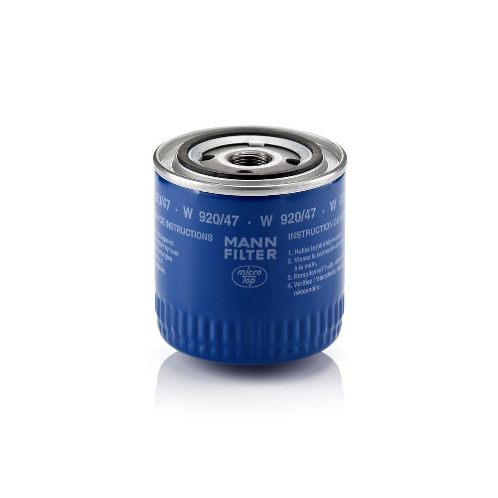 &Ouml;lfilter MANN-FILTER W 920/47 f&uuml;r CHRYSLER FIAT AMERICANMOTORS(FORD)