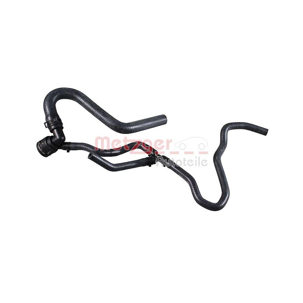 Kühlerschlauch METZGER 2421624 für AUDI SEAT SKODA VW, rechts oben