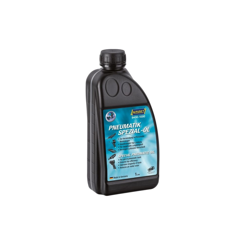 Hazet Pneumatik Spezial Öl 9400-1000 Druckluft Silikonfrei 1000 ml
