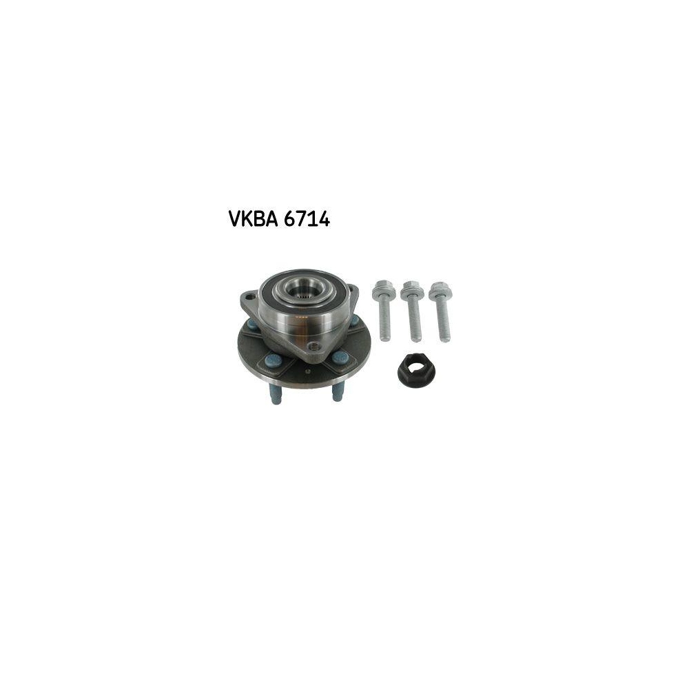 Radlagersatz SKF VKBA 6714 f&uuml;r OPEL VAUXHALL CHEVROLET BUICK (SGM), Vorderachse