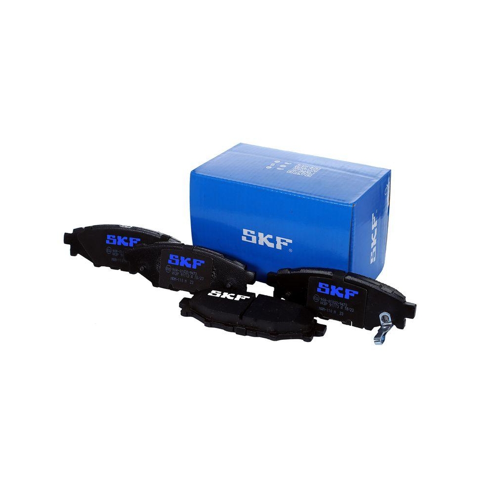 Bremsbelagsatz, Scheibenbremse SKF VKBP 91113 A f&uuml;r SUBARU TOYOTA, Hinterachse