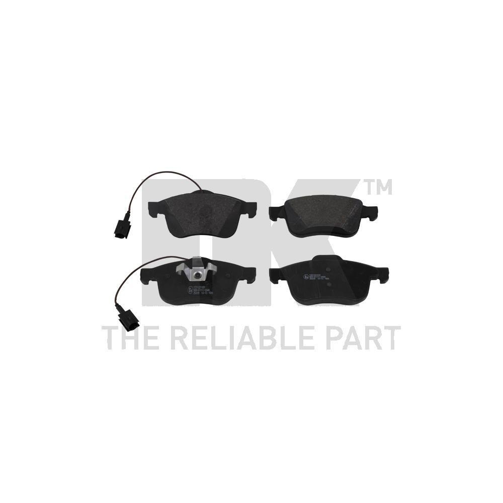 Bremsbelagsatz, Scheibenbremse NK 221031 f&uuml;r ALFA ROMEO, Vorderachse