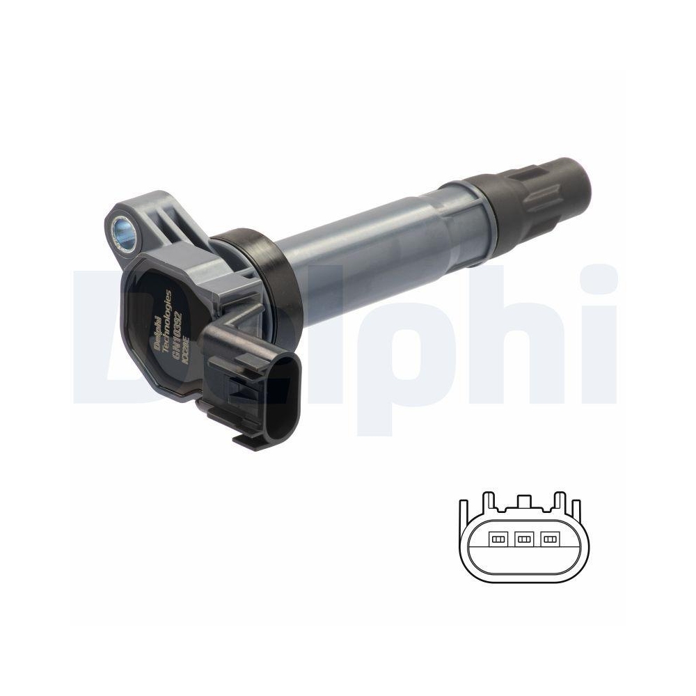 DELPHI GN10392-12B1 Z&uuml;ndspule f&uuml;r CHEVROLET DAEWOO