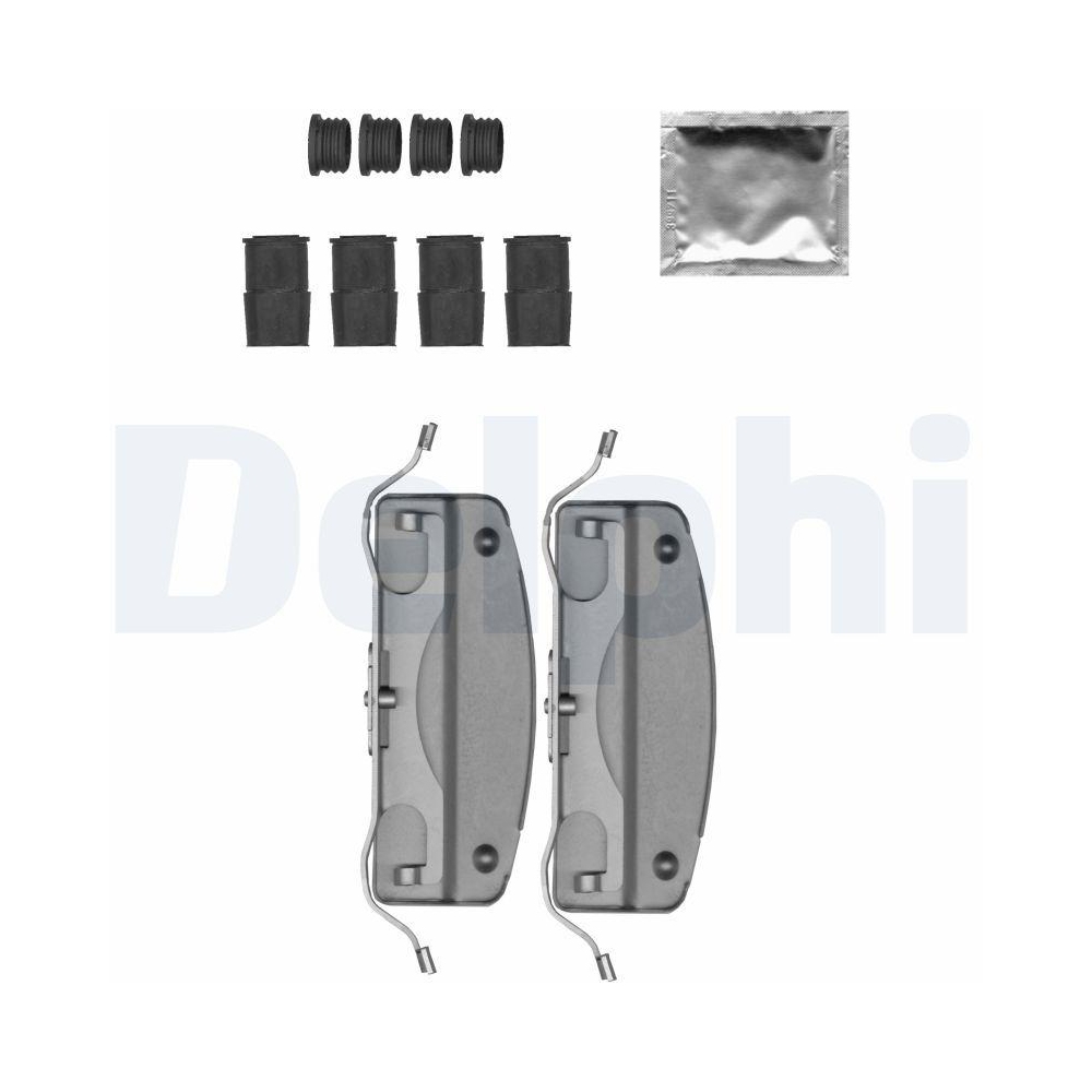 DELPHI LX0692 Zubeh&ouml;rsatz, Scheibenbremsbelag f&uuml;r, f&uuml;r Fahrzeuge mit Sportpaket