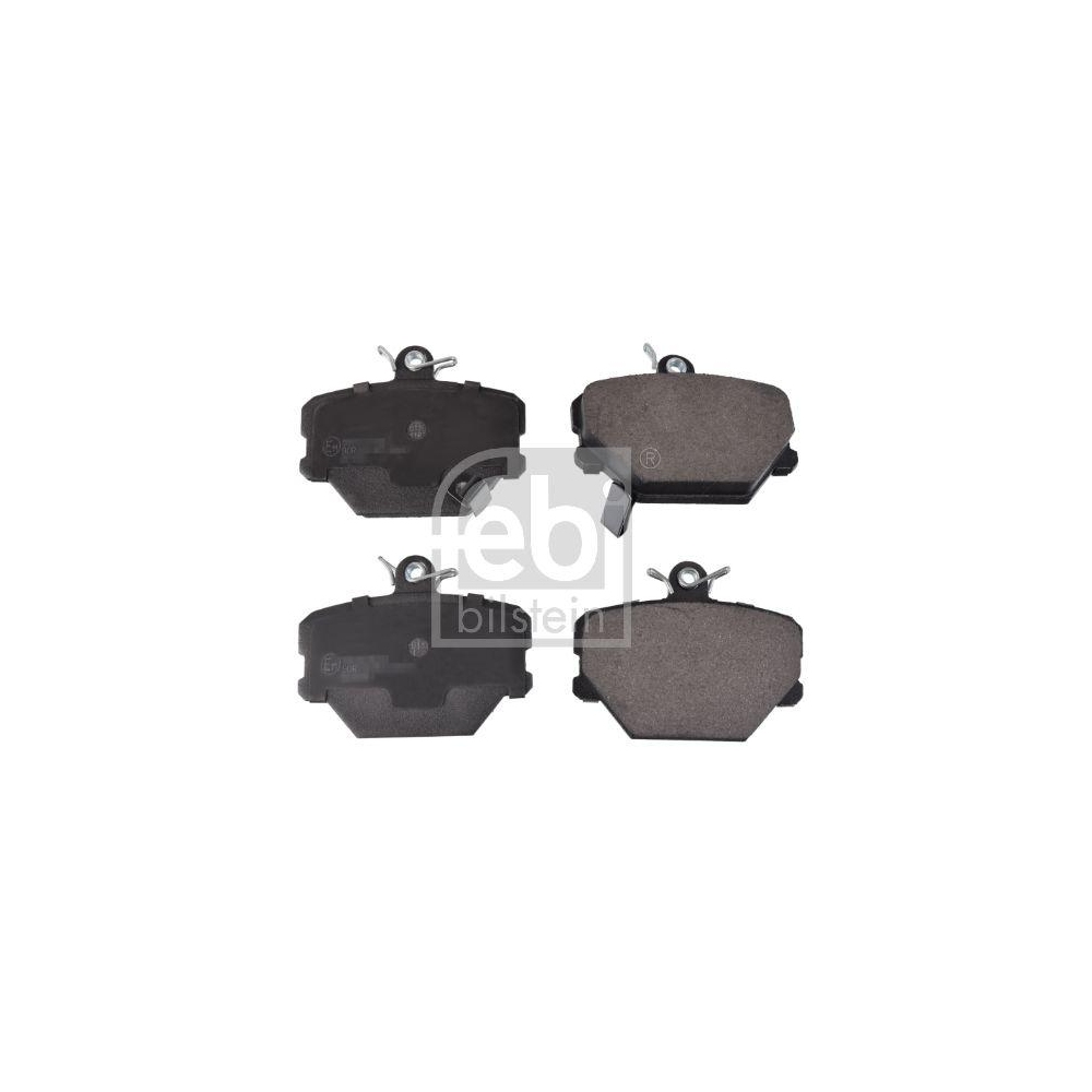 FEBI BILSTEIN Bremsbelagsatz, Scheibenbremse 16485 f&uuml;r SMART, Vorderachse