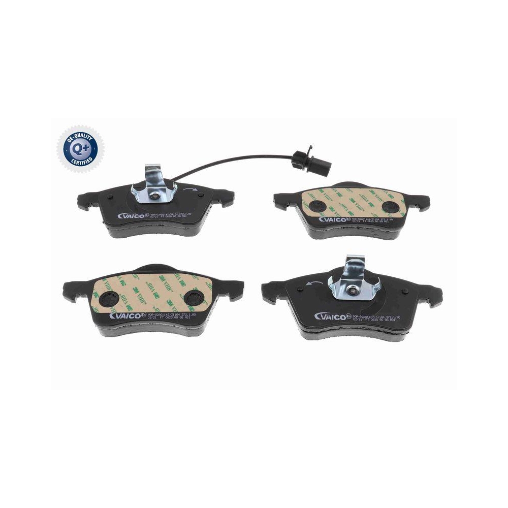 Bremsbelagsatz, Scheibenbremse VAICO V10-8141 Q+, Erstausr&uuml;sterqualit&auml;t f&uuml;r AUDI