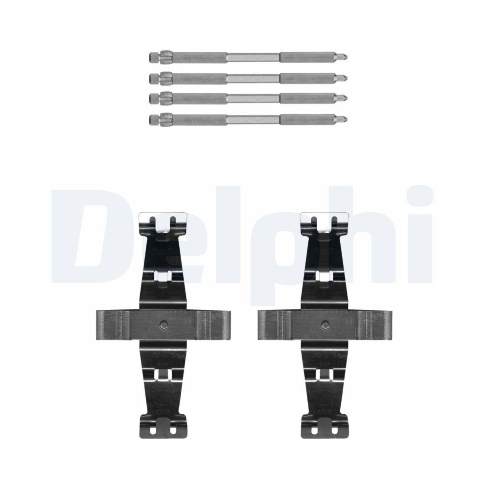 DELPHI LX0693 Zubeh&ouml;rsatz, Scheibenbremsbelag f&uuml;r, f&uuml;r Fahrzeuge mit Sportpaket