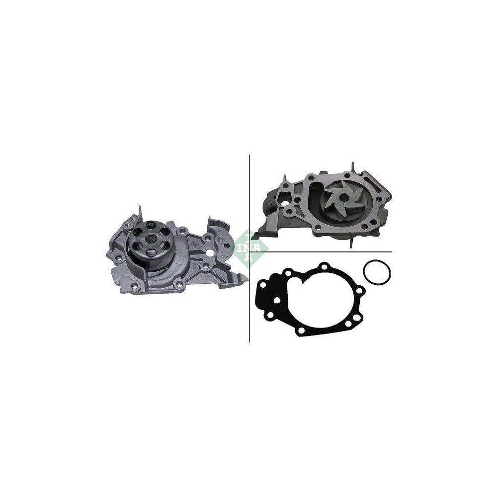 Wasserpumpe INA 538 0046 10 f&uuml;r RENAULT DACIA