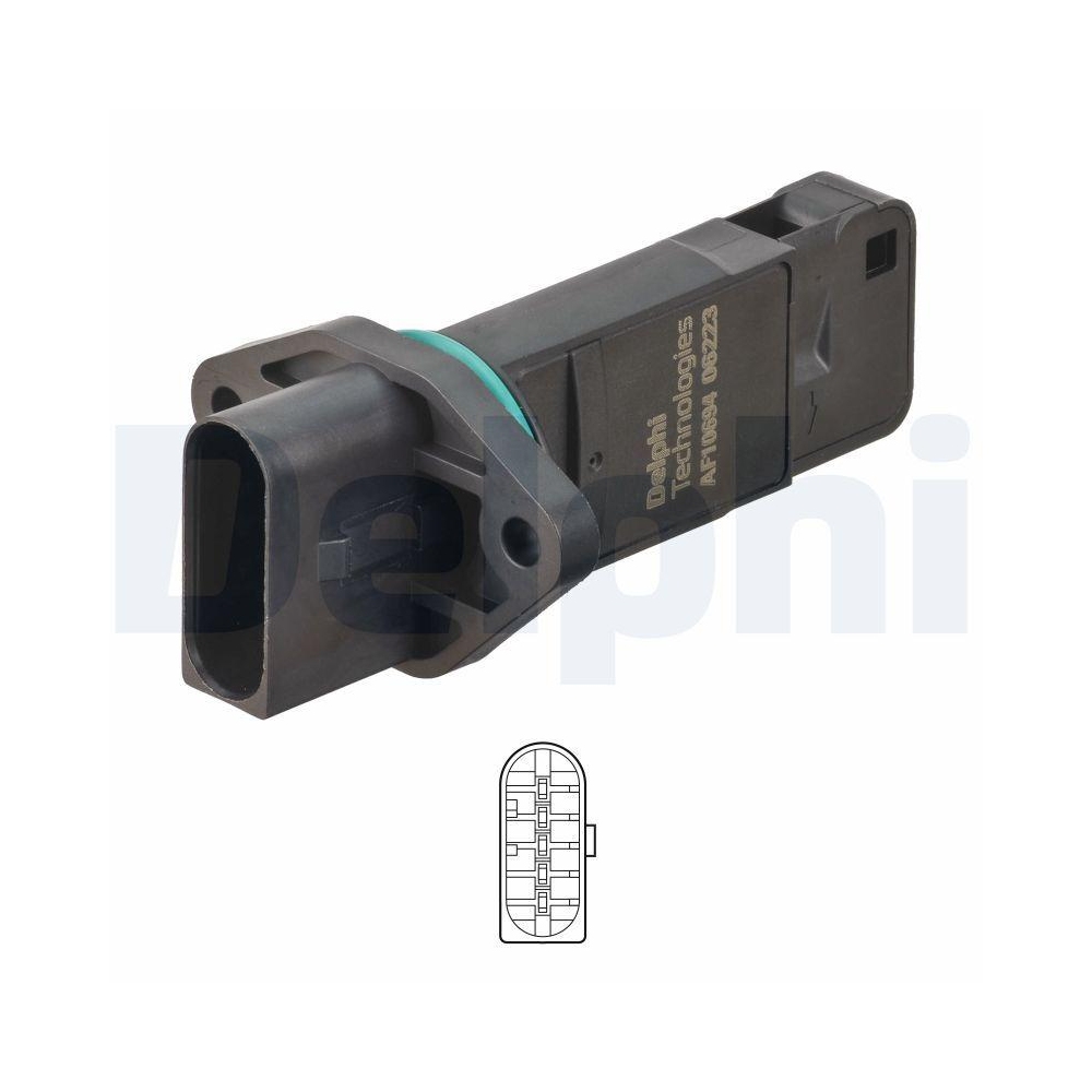 DELPHI AF10694-12B1 Luftmassenmesser f&uuml;r AUDI
