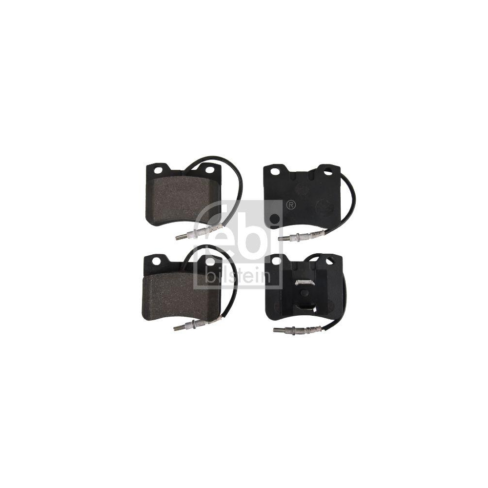 FEBI BILSTEIN Bremsbelagsatz, Scheibenbremse 16368 f&uuml;r CITRO&Euml;N PEUGEOT