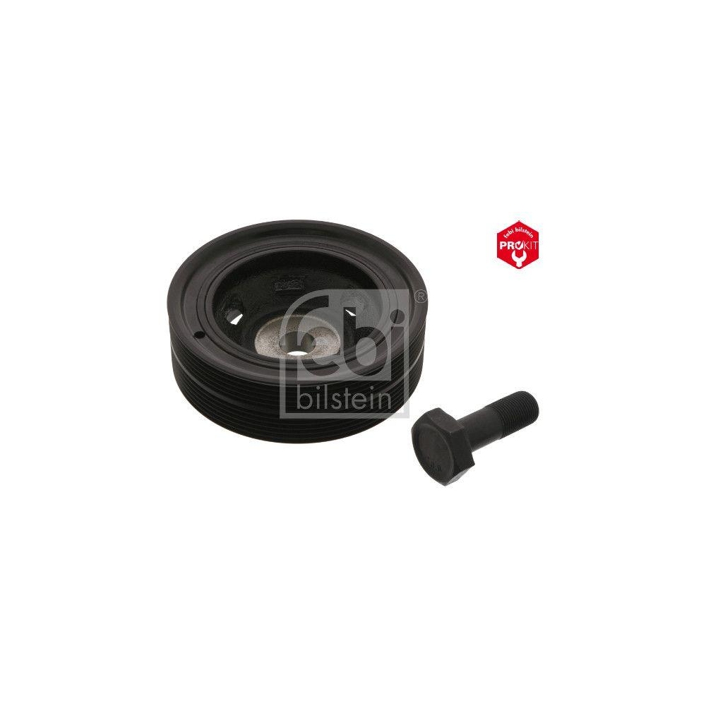FEBI BILSTEIN Riemenscheibe, Kurbelwelle 39709 ProKit f&uuml;r CITRO&Euml;N FIAT PEUGEOT