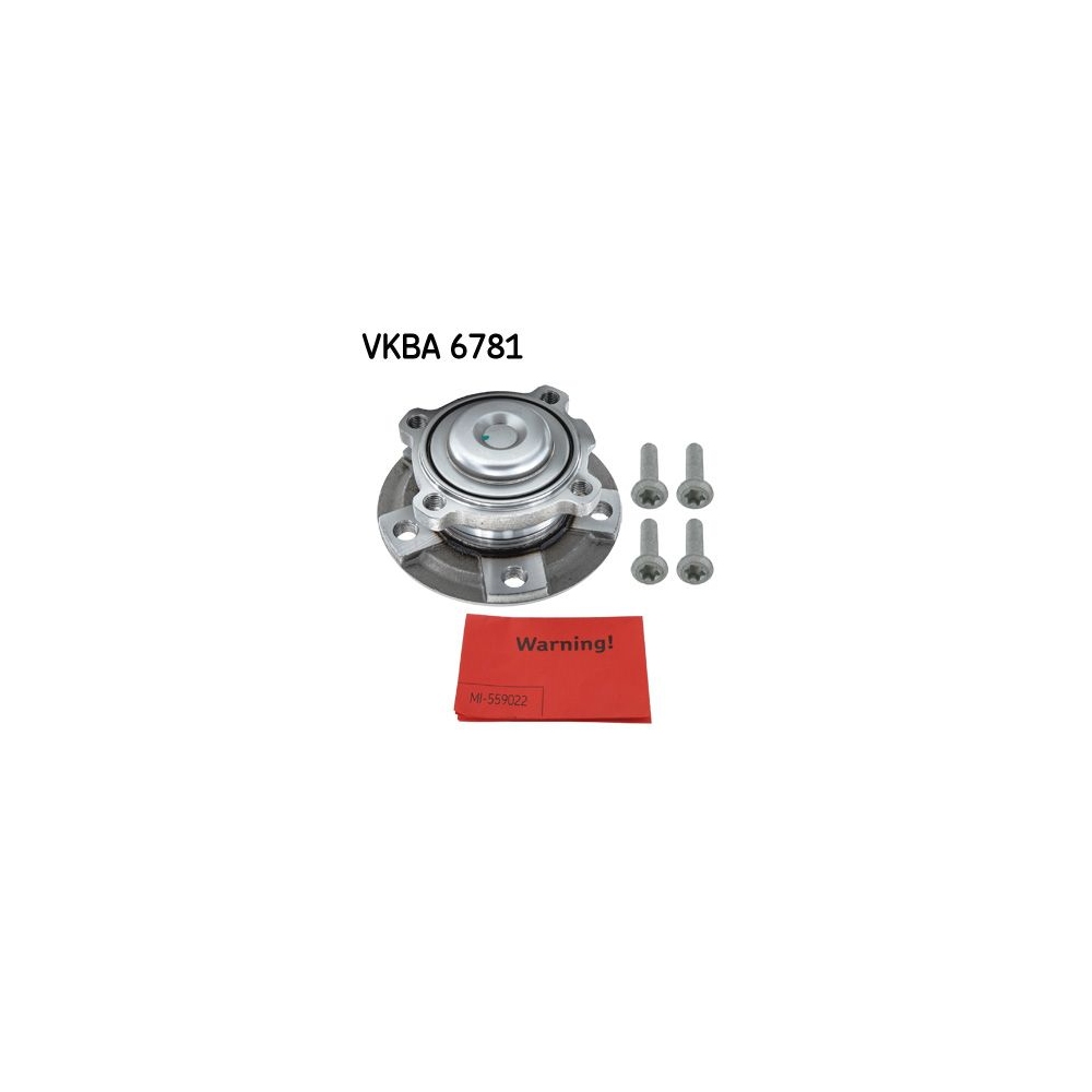 Radlagersatz SKF VKBA 6781 für BMW, Vorderachse