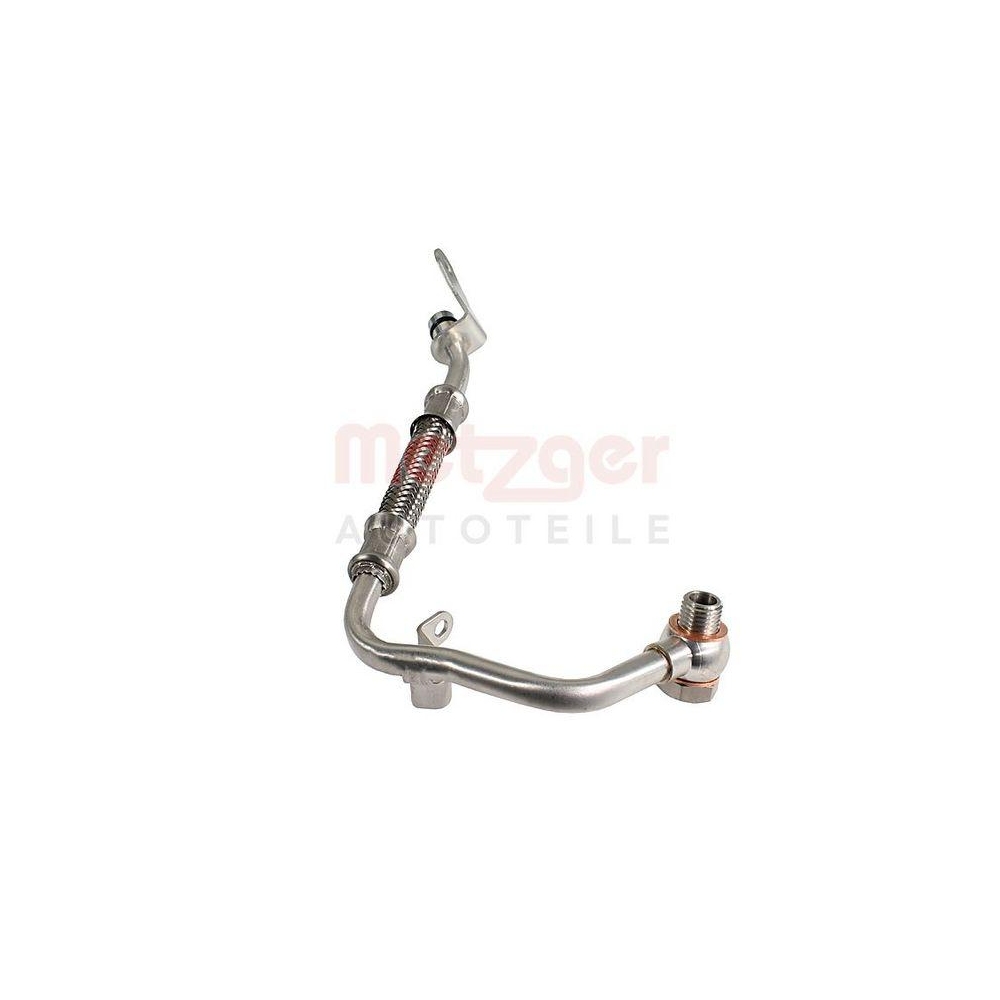 K&uuml;hlmittelrohrleitung METZGER 4010646 f&uuml;r BMW ALPINA, Abgasturbolader