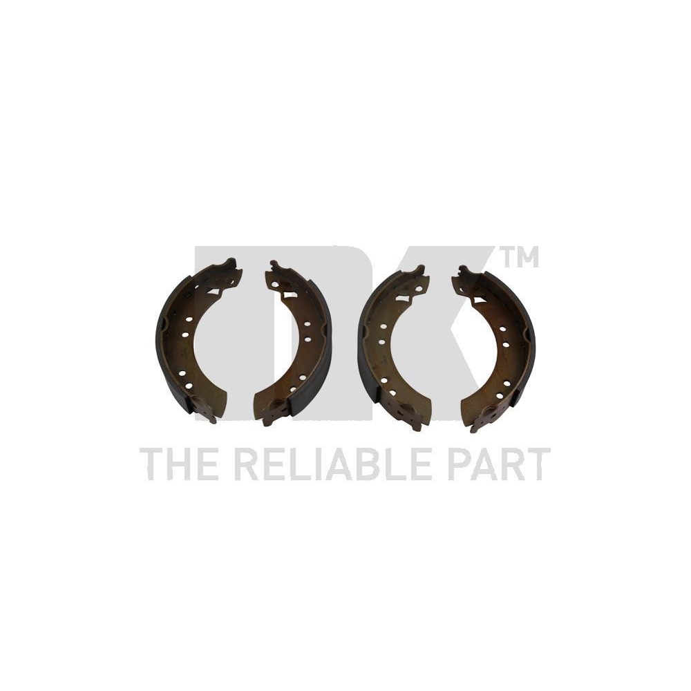 Bremsbackensatz NK 2799280 f&uuml;r DAF FORD ROVER VOLVO HYUNDAI, Hinterachse