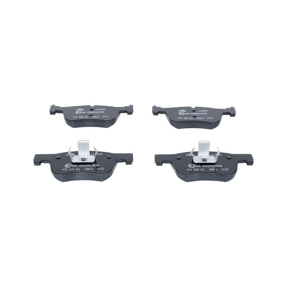 Bremsbelagsatz, Scheibenbremse ATE 13.0470-3866.2 ATE Ceramic f&uuml;r BMW