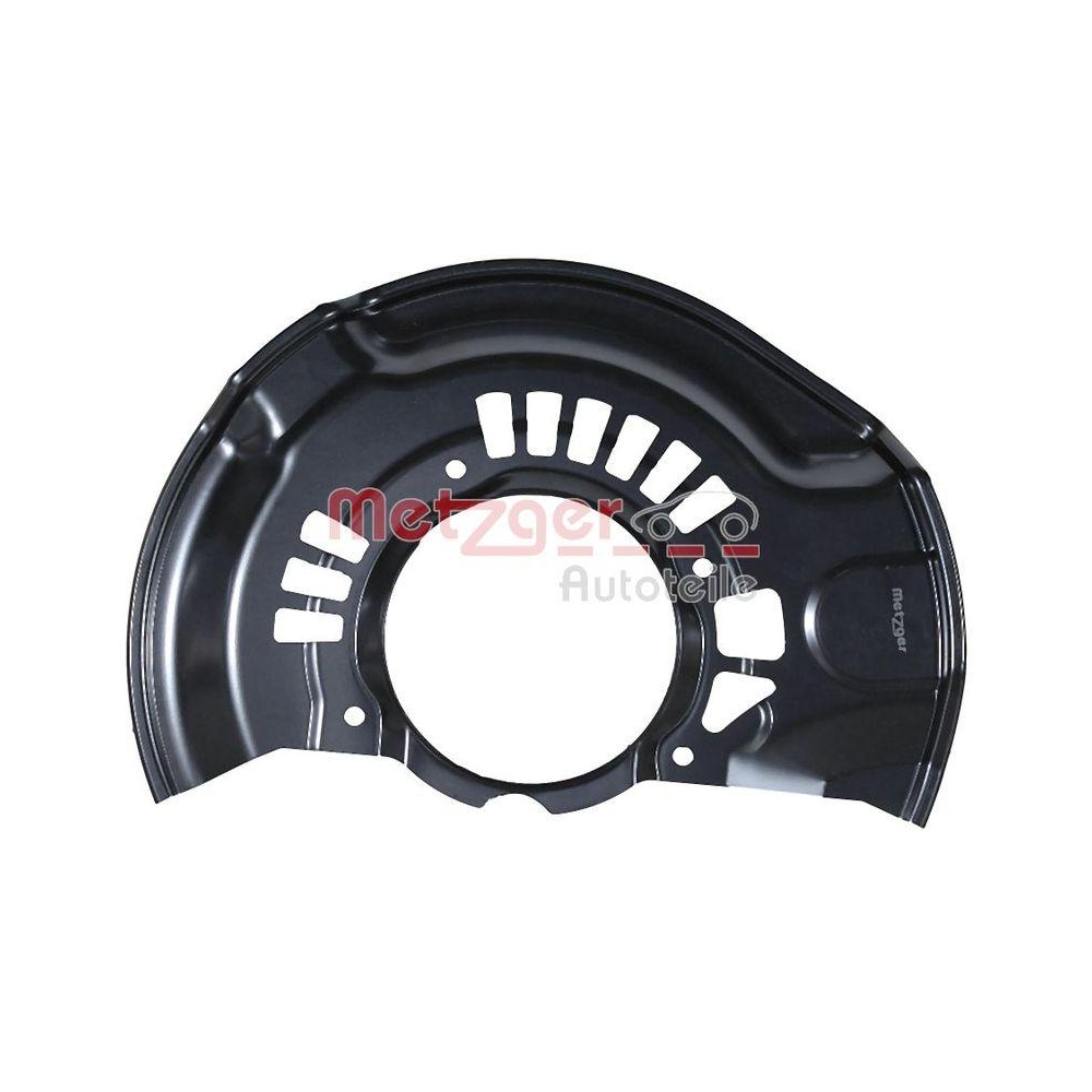 Spritzblech, Bremsscheibe METZGER 6115333 f&uuml;r TOYOTA, Vorderachse links