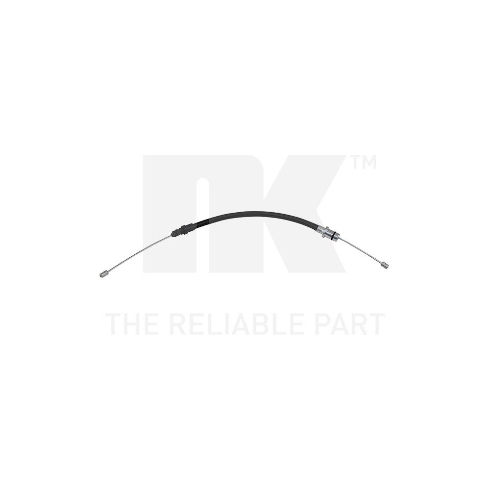 Seilzug, Feststellbremse NK 909919 f&uuml;r CITRO&Euml;N FIAT LANCIA PEUGEOT, mitte, vorne