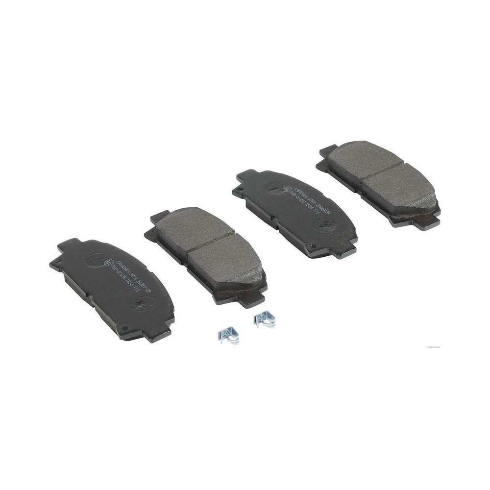 Bremsbelagsatz, Scheibenbremse HERTH+BUSS JAKOPARTS J3602063 f&uuml;r TOYOTA
