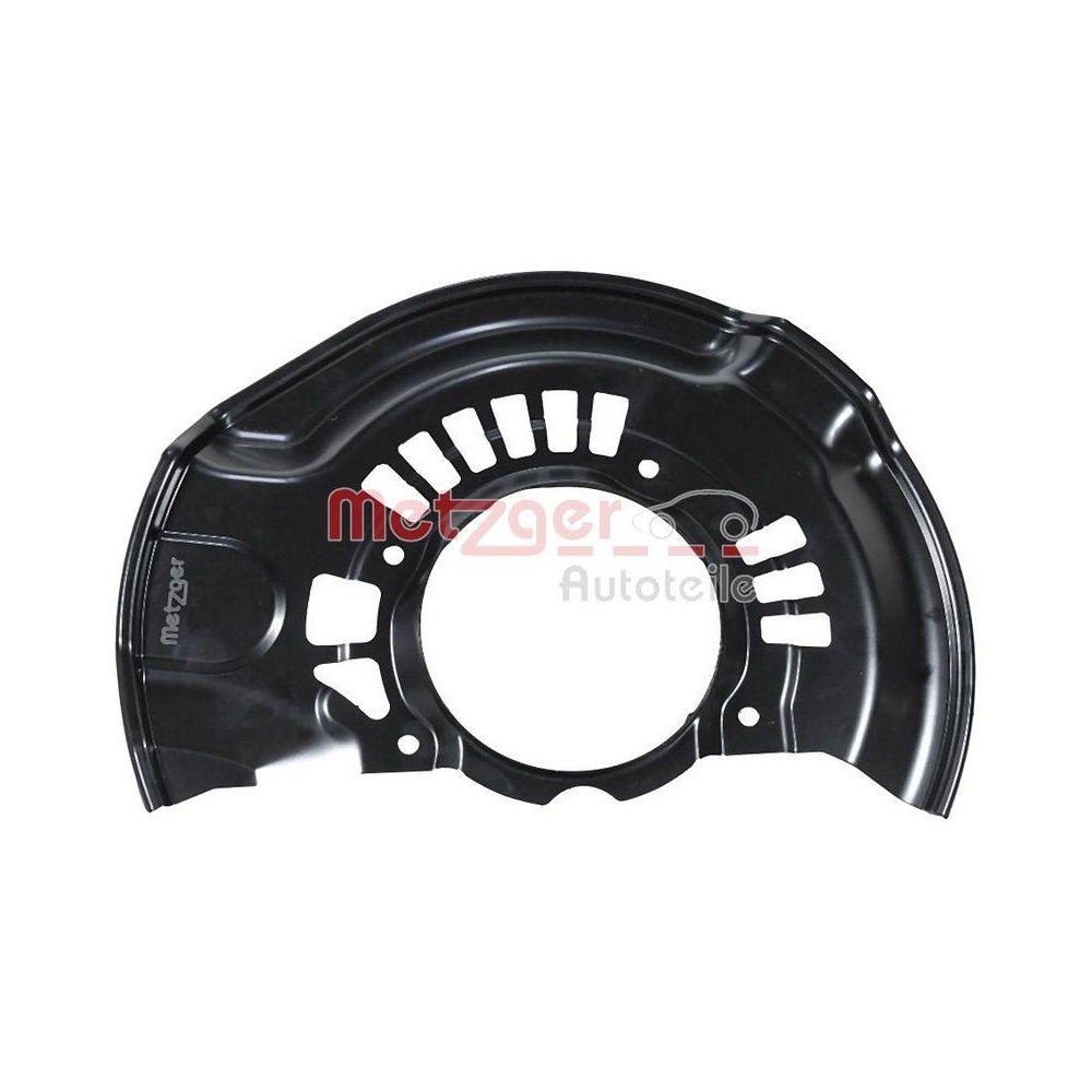 Spritzblech, Bremsscheibe METZGER 6115334 f&uuml;r TOYOTA, Vorderachse rechts