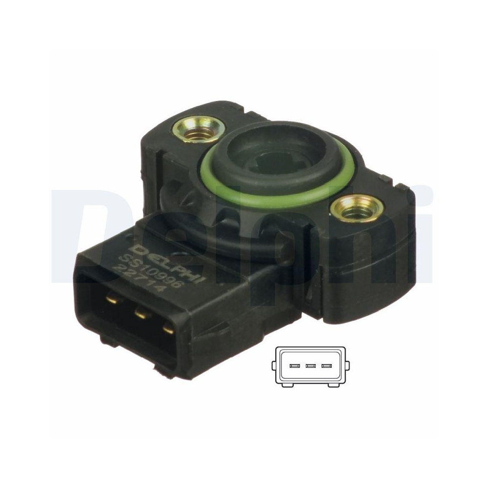 DELPHI SS10996-12B1 Sensor, Drosselklappenstellung f&uuml;r AUDI SEAT SKODA VW VAG