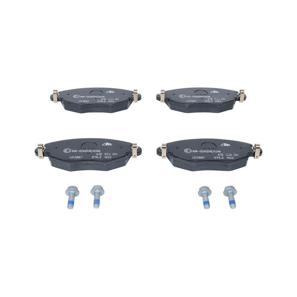 Bremsbelagsatz, Scheibenbremse ATE 13.0470-3987.2 ATE Ceramic f&uuml;r FORD JAGUAR