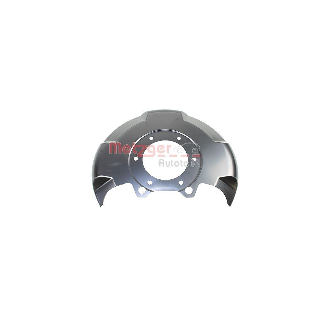 Spritzblech, Bremsscheibe METZGER 6115335 für VW, Vorderachse links