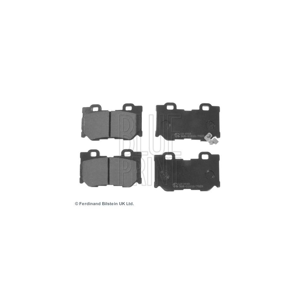 Bremsbelagsatz, Scheibenbremse BLUE PRINT ADN142149 f&uuml;r NISSAN INFINITI