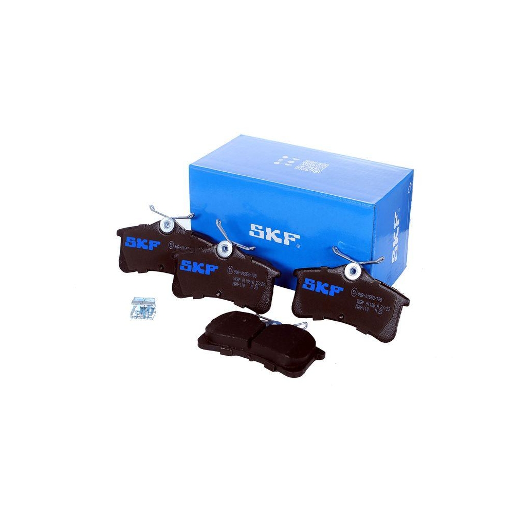 Bremsbelagsatz, Scheibenbremse SKF VKBP 91136 A f&uuml;r TOYOTA, Hinterachse
