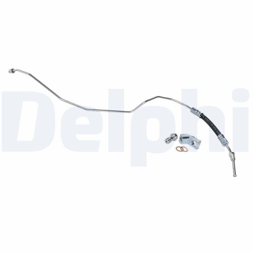DELPHI LH8119 Bremsschlauch f&uuml;r AUDI SEAT SKODA VW, Hinterachse links, au&szlig;en