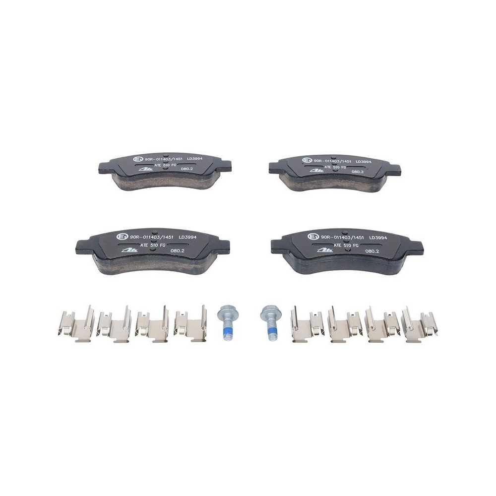 Bremsbelagsatz, Scheibenbremse ATE 13.0470-3994.2 ATE Ceramic f&uuml;r CITRO&Euml;N OPEL