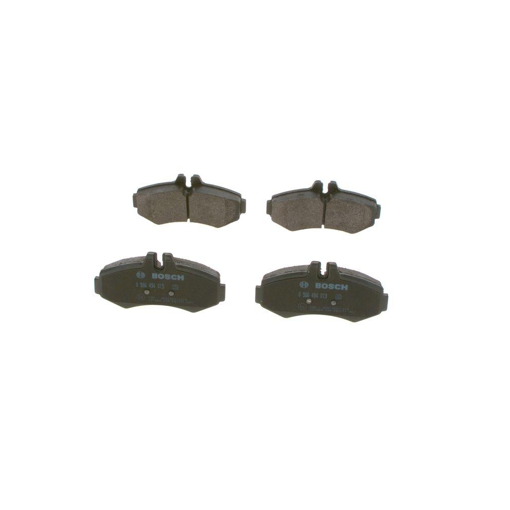 Bremsbelagsatz, Scheibenbremse BOSCH 0 986 494 013 f&uuml;r MERCEDES-BENZ