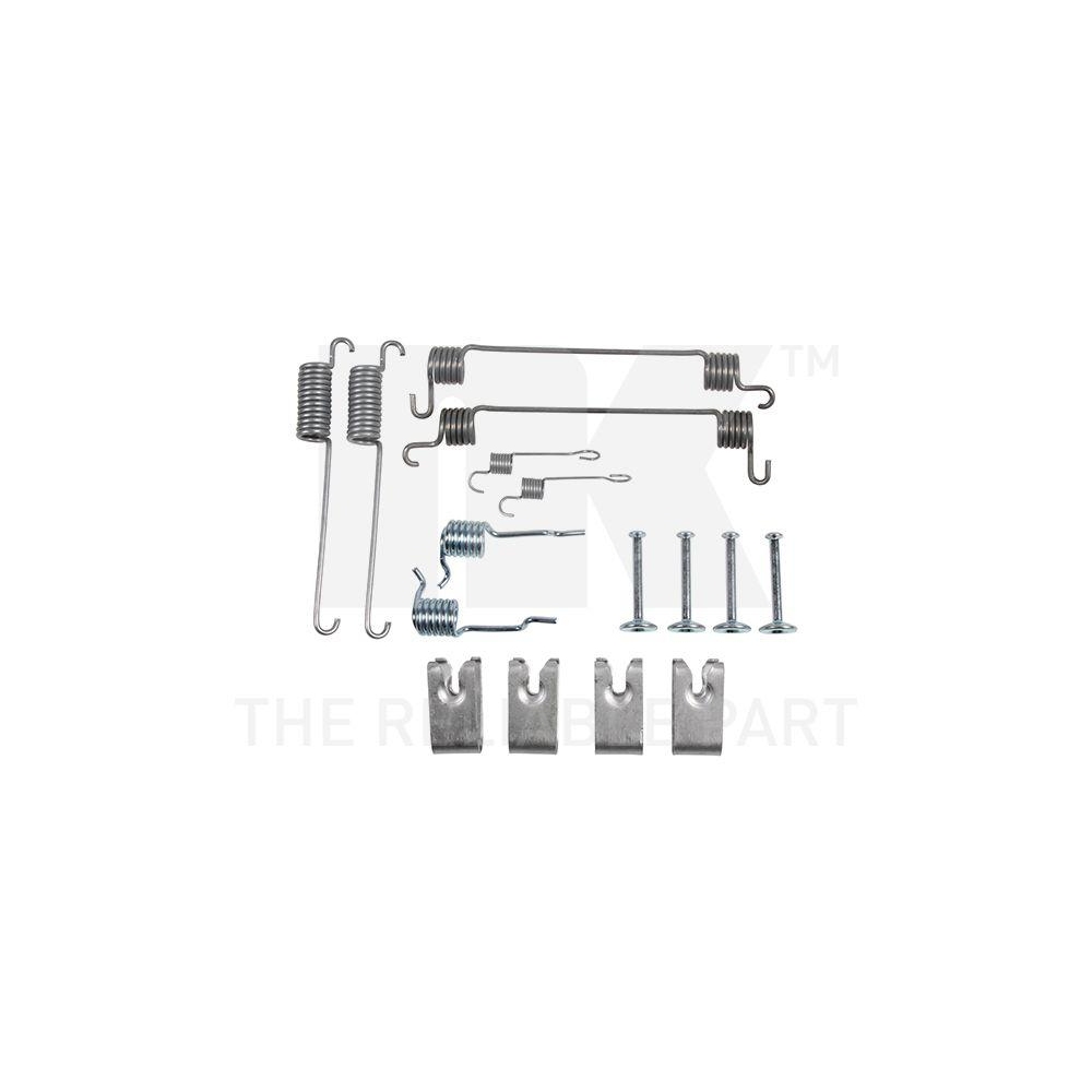 Zubeh&ouml;rsatz, Bremsbacken NK 7925731 f&uuml;r FORD, Hinterachse